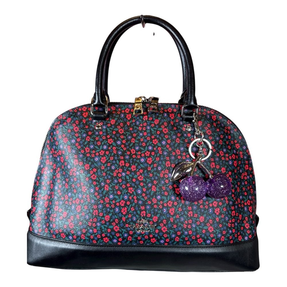 COACH Sierra Ranch Floral Dome Satchel Like New - Picture 15 of 15